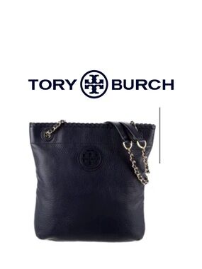 Tory Burch Pebbled Leather Handbag